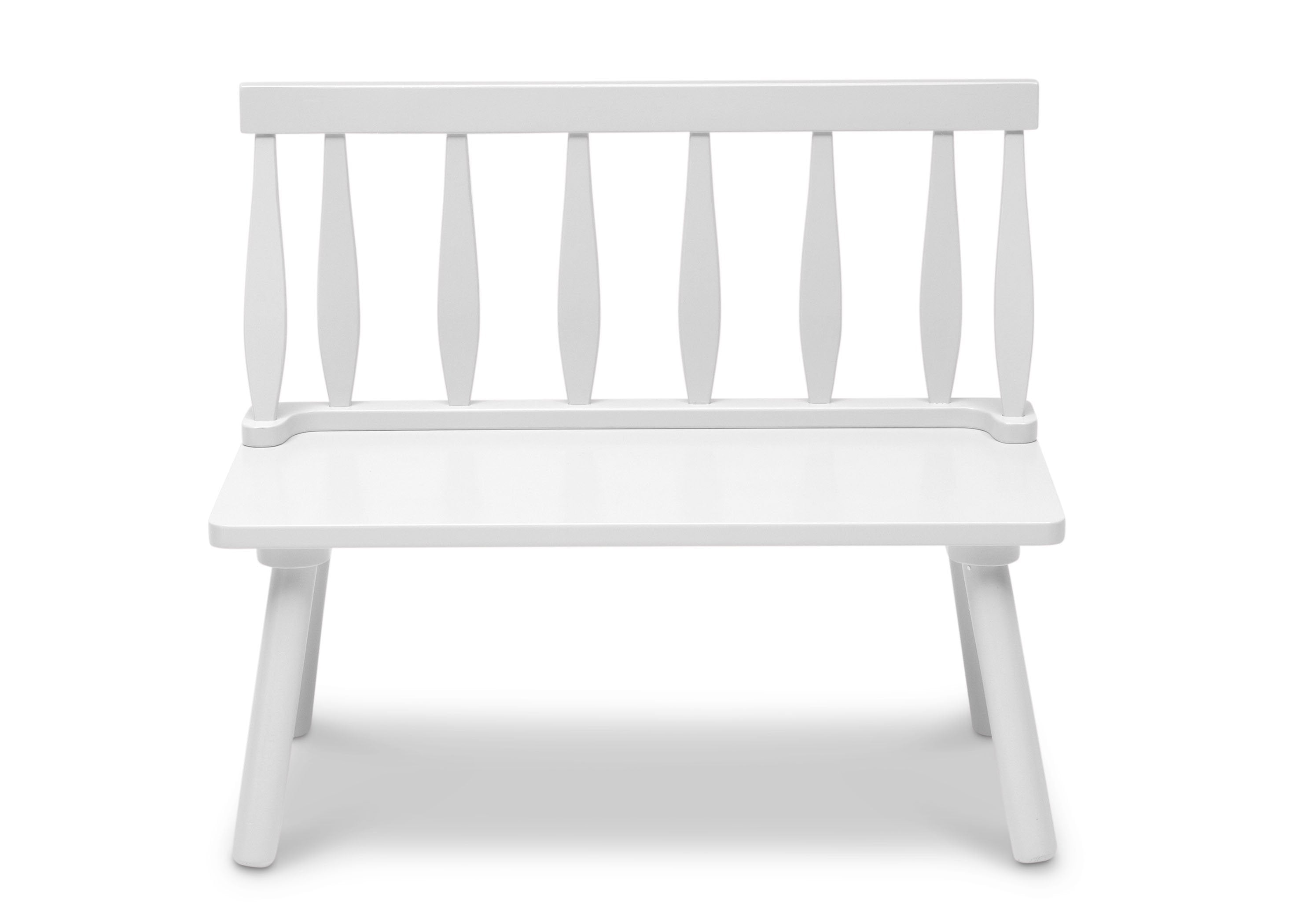 Kids Wooden Windsor Bench - Solid Wood Children's Chair for Playroom, Nursery & Bedroom - Perfect for Reading, Drawing & Relaxing
