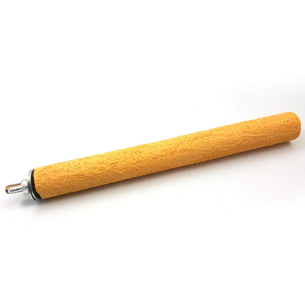 5pcs Natural Sand Perch Stand for Parrots - Bird Claw Grinding Rods, Chew Toys & Play Gym - Perfect for Cage Climbing, Beak Trimming & Foot Health (Ideal for Cockatiels, Macaws, Lovebirds)