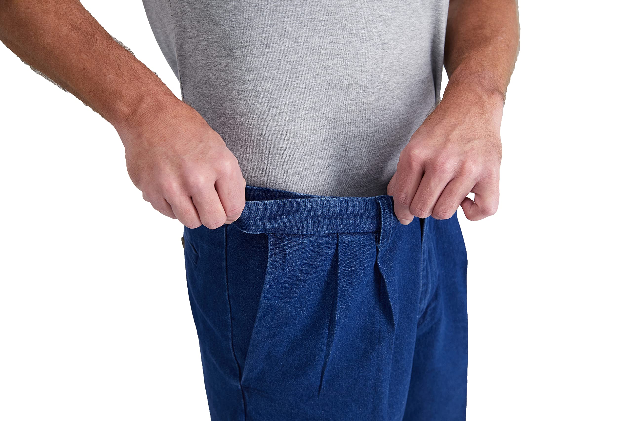 Haggar Men's Comfort Stretch Denim Shorts - Regular & Big & Tall Sizes - Casual Summer Wear for Outdoor Activities & Beach Vacations