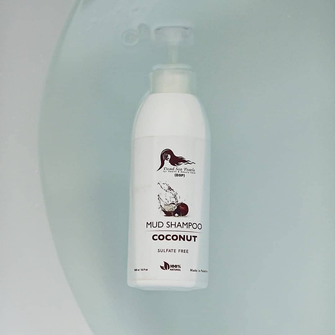 Dead Sea Mud Shampoo with Coconut Oil & Keratin - 16.9oz/500ml Hair Strengthening Treatment - Mineral Rich Formula for Damaged Hair - Deep Cleansing & Nourishing for Dry, Frizzy Hair - Perfect for Daily Use & Salon-Quality Results