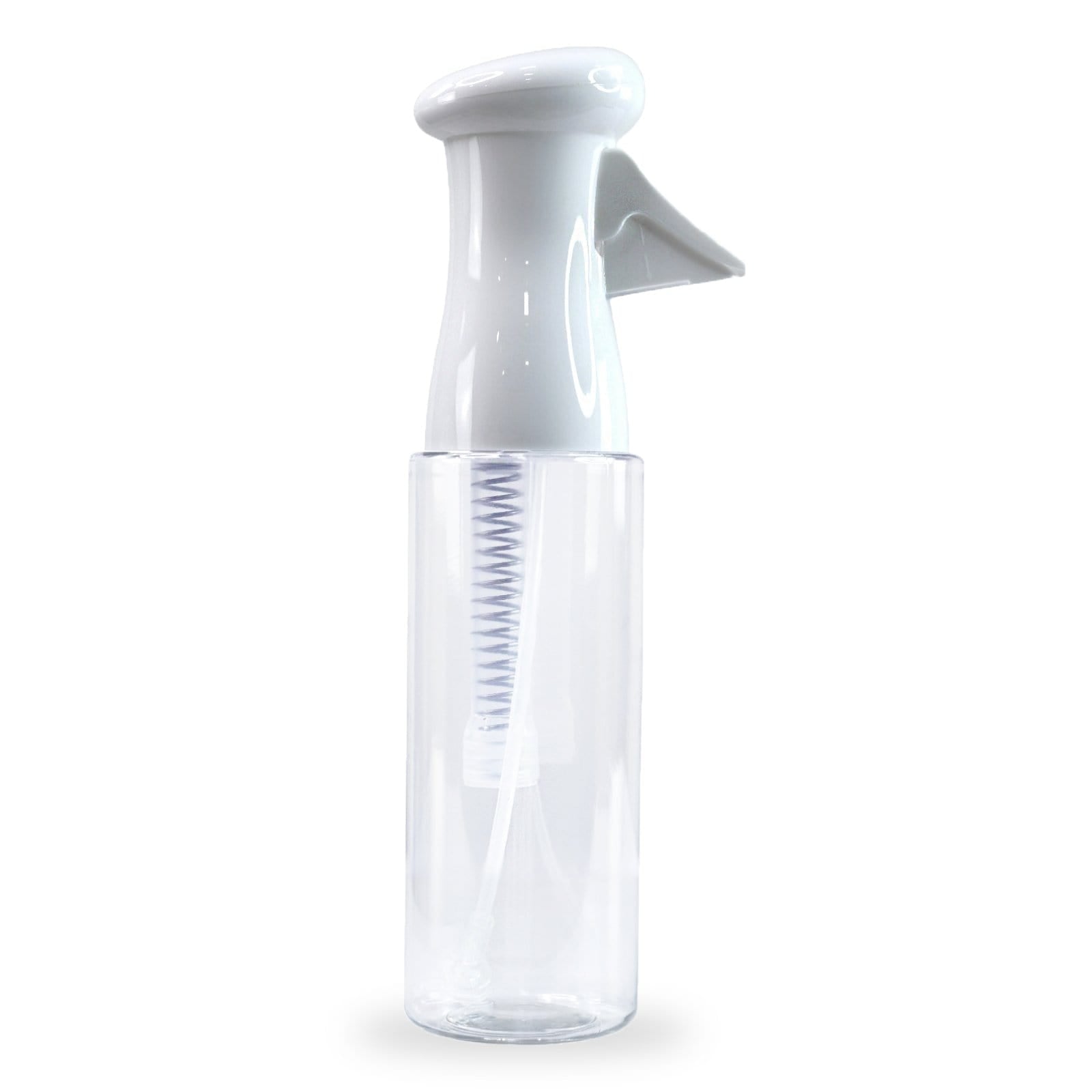 Premium Continuous Mist Spray Bottle for Hair - 12.2 Oz (Black, White, Clear) - Perfect for Salon Styling, Travel & DIY Hair Care