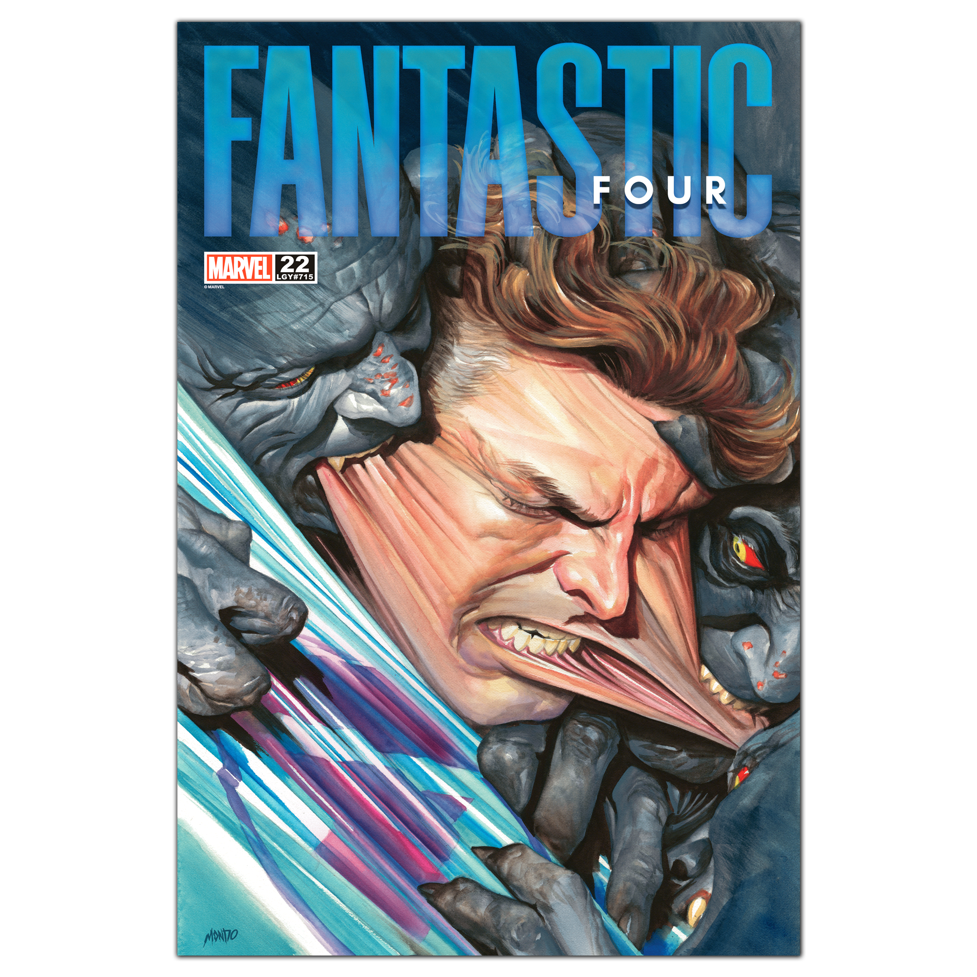 Fantastic Four #22 Marvel Comic Poster - Collectible Superhero Wall Art for Home, Office & Comic Book Fan Decor
