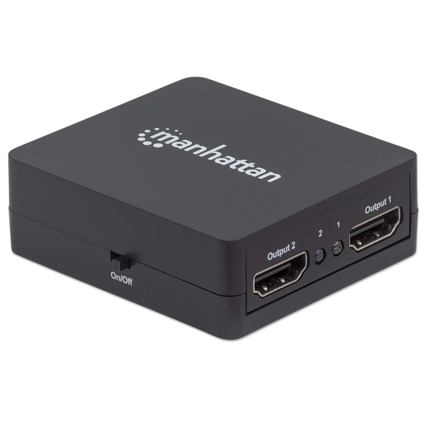 1080p 2 Port HDMI Splitter 1 in 2 Out - High Speed HDMI Duplicator for Dual Monitor Display | Perfect for Home Theater, Gaming & Office Setup