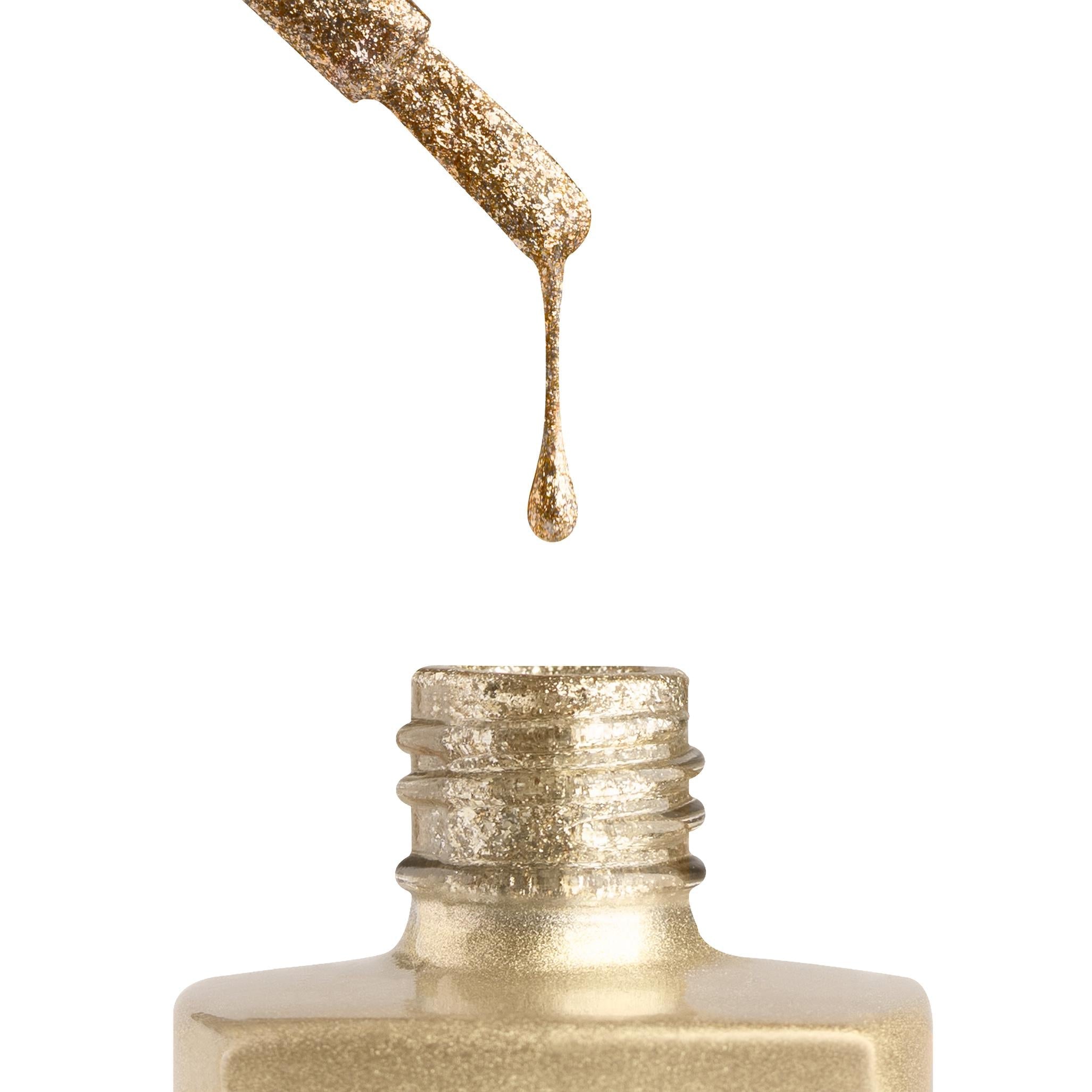 Apres Gel Polish Golden Anniversary - Long-Lasting Nail Polish for Gel Manicures | Perfect for Special Occasions & Celebrations