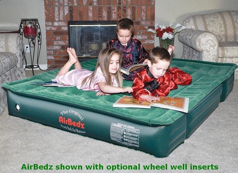 AirBedz Inflatable Truck Bed Air Mattress - Perfect Fit for Wheel Wells | Camping & Road Trip Comfort Accessories