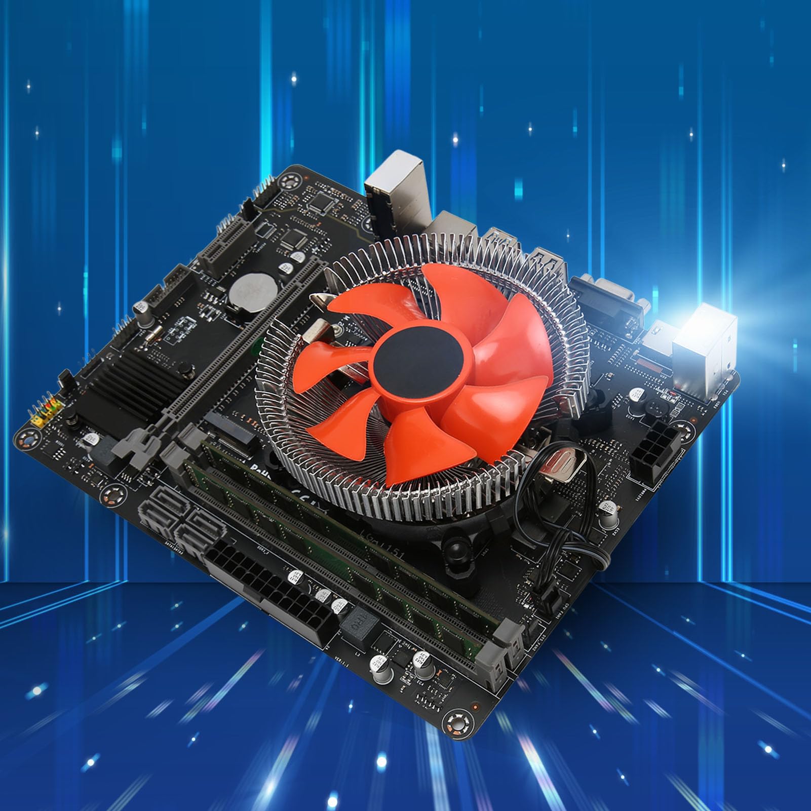 BROLEO Desktop Motherboard Kit with LGA 1151 Socket & PCIe X16 Slot - DIY Computer Build for Gaming, Home Office & Workstation PCs