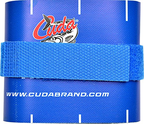 Cuda Fish Tape Measure with Velcro Storage Strap - Durable Fishing Ruler for Accurate Catch Sizing - Perfect for Anglers, Fishermen, and Outdoor Enthusiasts - Great for Freshwater & Saltwater Fishing Trips