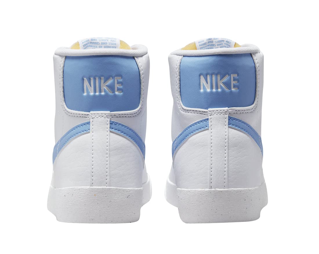 Nike Blazer Mid 77 Next Nature Women's Sneakers in University Blue - Size 7 | Eco-Friendly Basketball Shoes for Women | Perfect for Casual Wear, Street Style & Gym Workouts