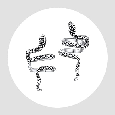H. Snake Cuff/1 Pair