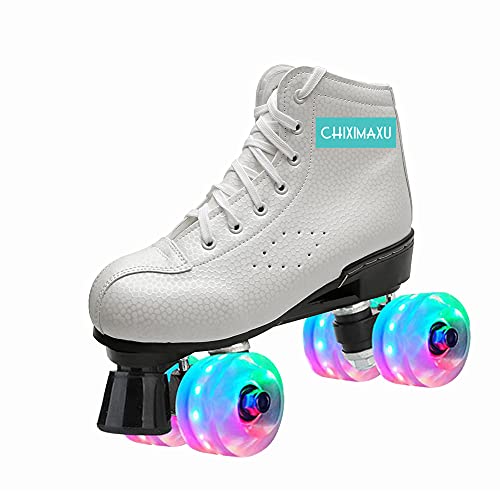 White with Light up Wheels