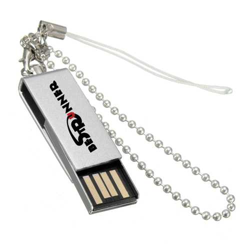 8GB Mini USB 2.0 Flash Drive - Metal Waterproof Thumb Drive for PC, Laptop, Car Audio - Portable Memory Stick for Data Storage, File Transfer, Music Playback