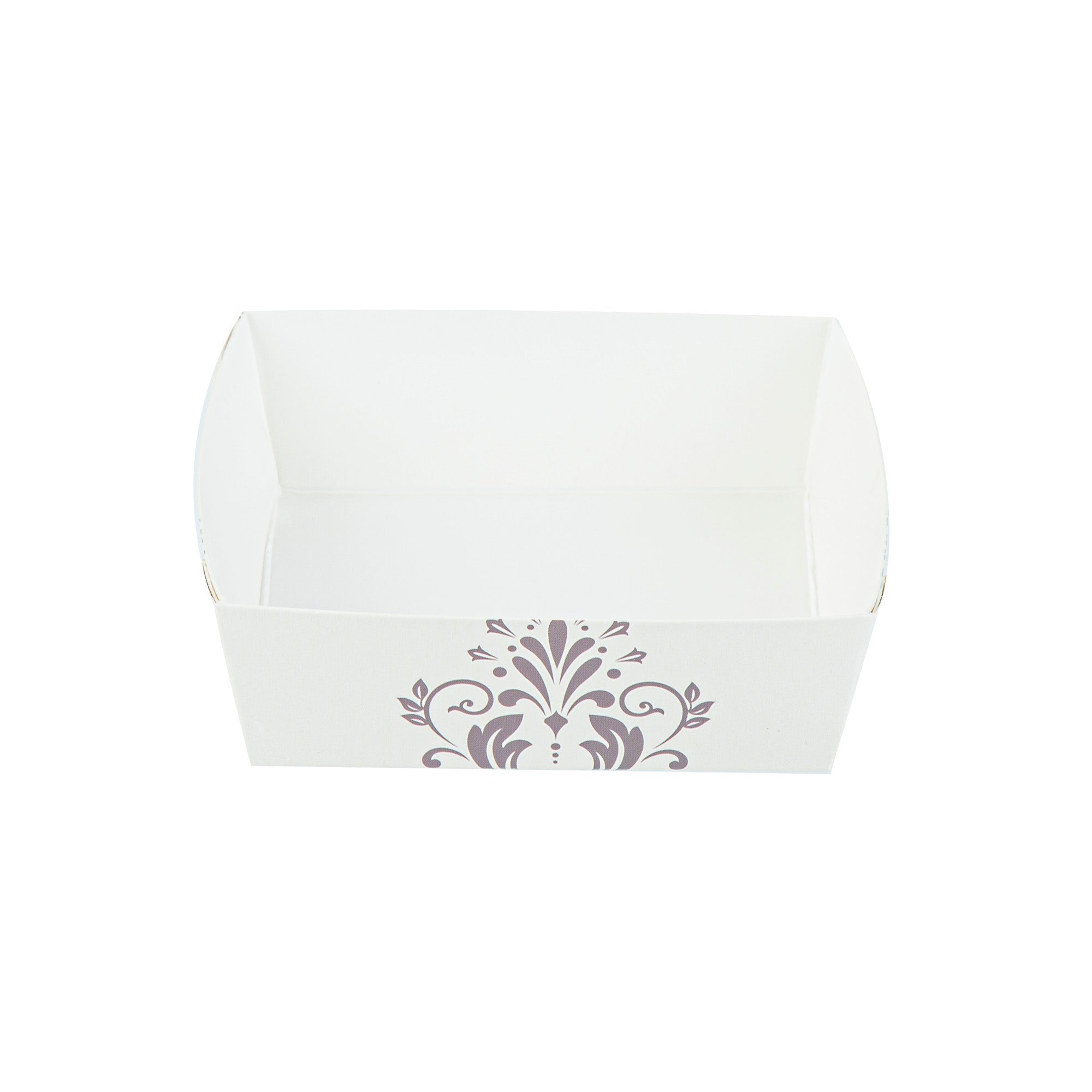 Vintage Floral Greaseproof Baking Cups - 8 oz Beige Paper Muffin Liners (4.25