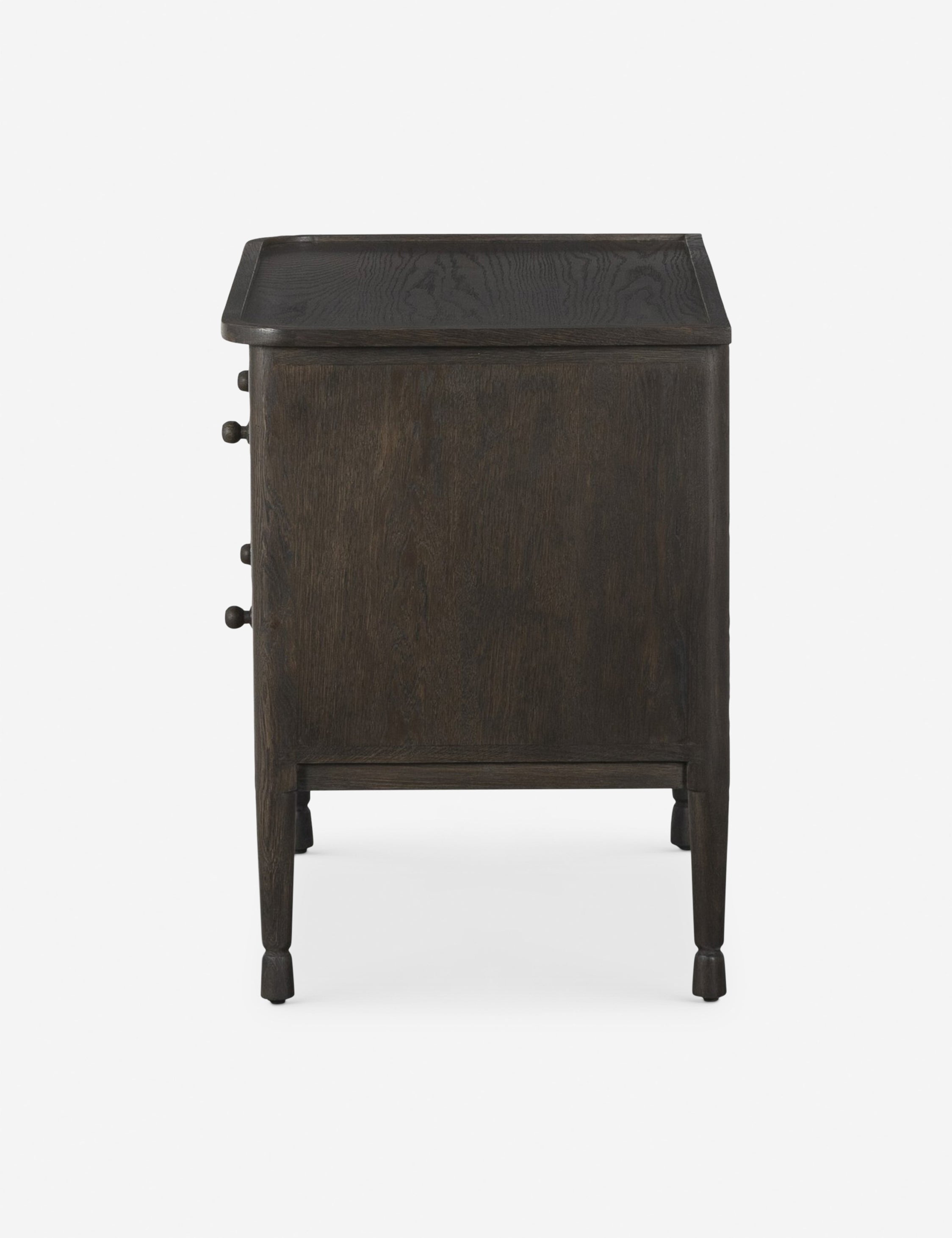 Franny Nightstand by Amber Lewis x Four Hands - Modern Wood Bedside Table with Drawer for Bedroom, Living Room & Guest Room - Stylish & Functional Nightstand for Home Decor