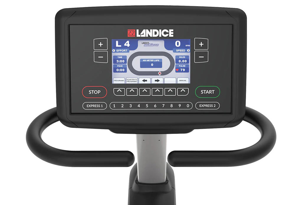Landice R7 Recumbent Exercise Bike - Low Impact Cardio Machine for Home Gym, Seniors & Physical Therapy | Quiet Magnetic Resistance, Adjustable Seat & Backrest
