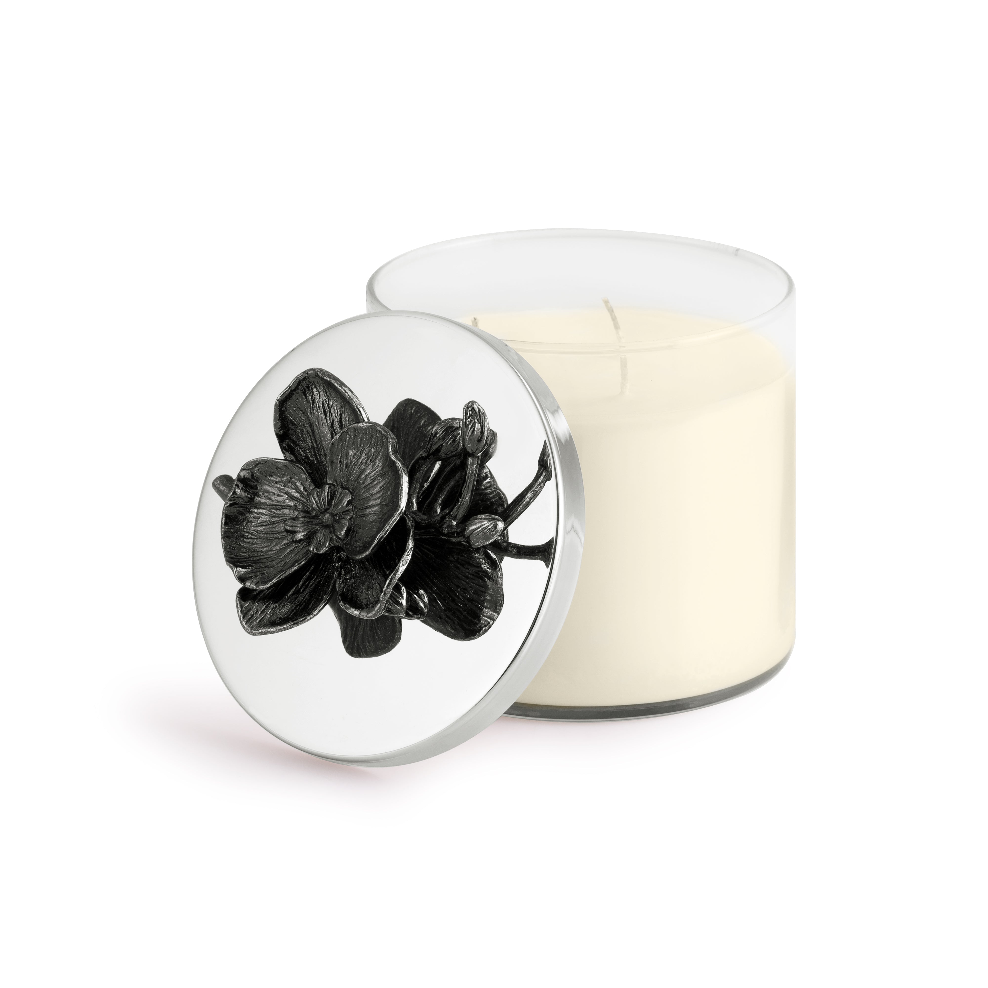 Black Orchid Scented Soy Candle - Handmade Aromatherapy Candle for Relaxation, Home Decor & Gifts - Perfect for Bedroom, Bathroom & Meditation