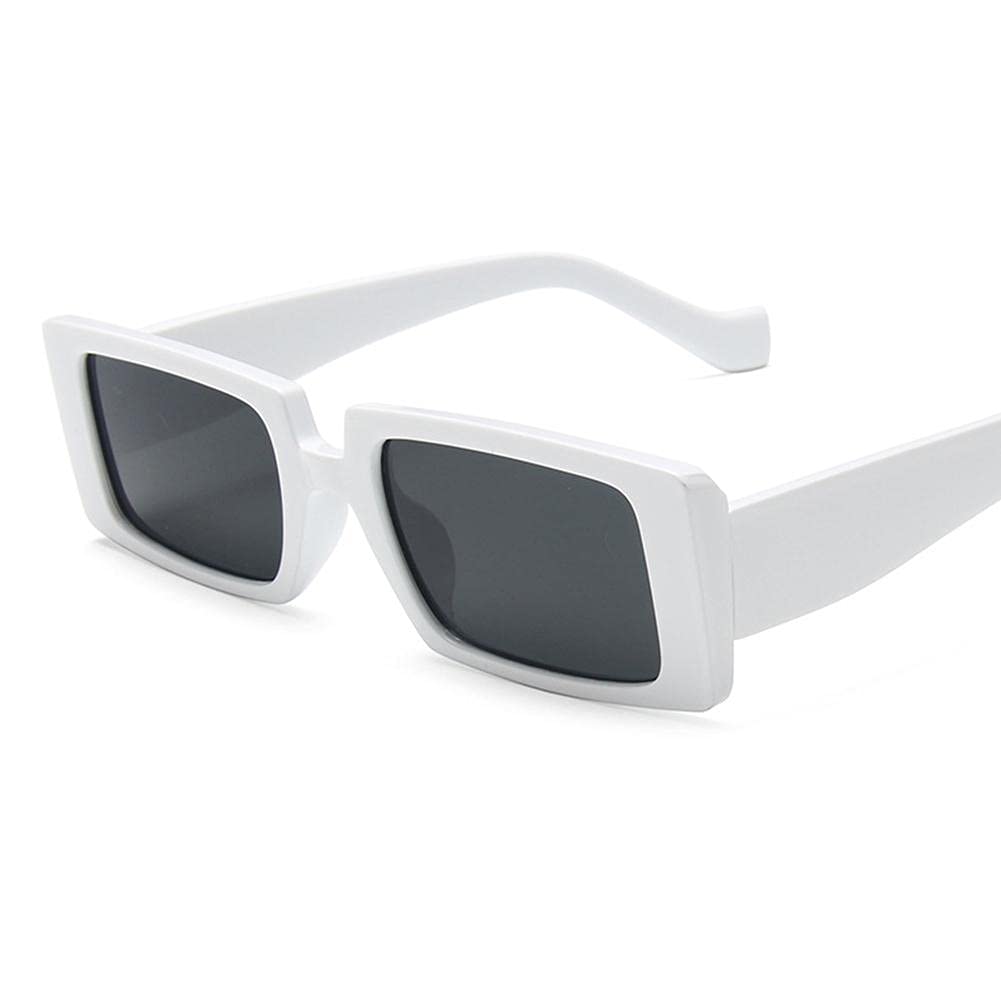 Retro Rectangle Sunglasses for Women - Stylish Streetwear Shades