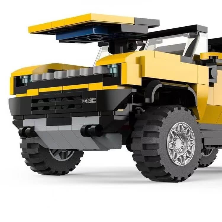 RASATR 93700 Hummer EV Pickup Truck - 1:24 Scale Die-Cast Model Car with Detailed Interior - Perfect for Collectors, Gifts, and Off-Road Adventure Displays