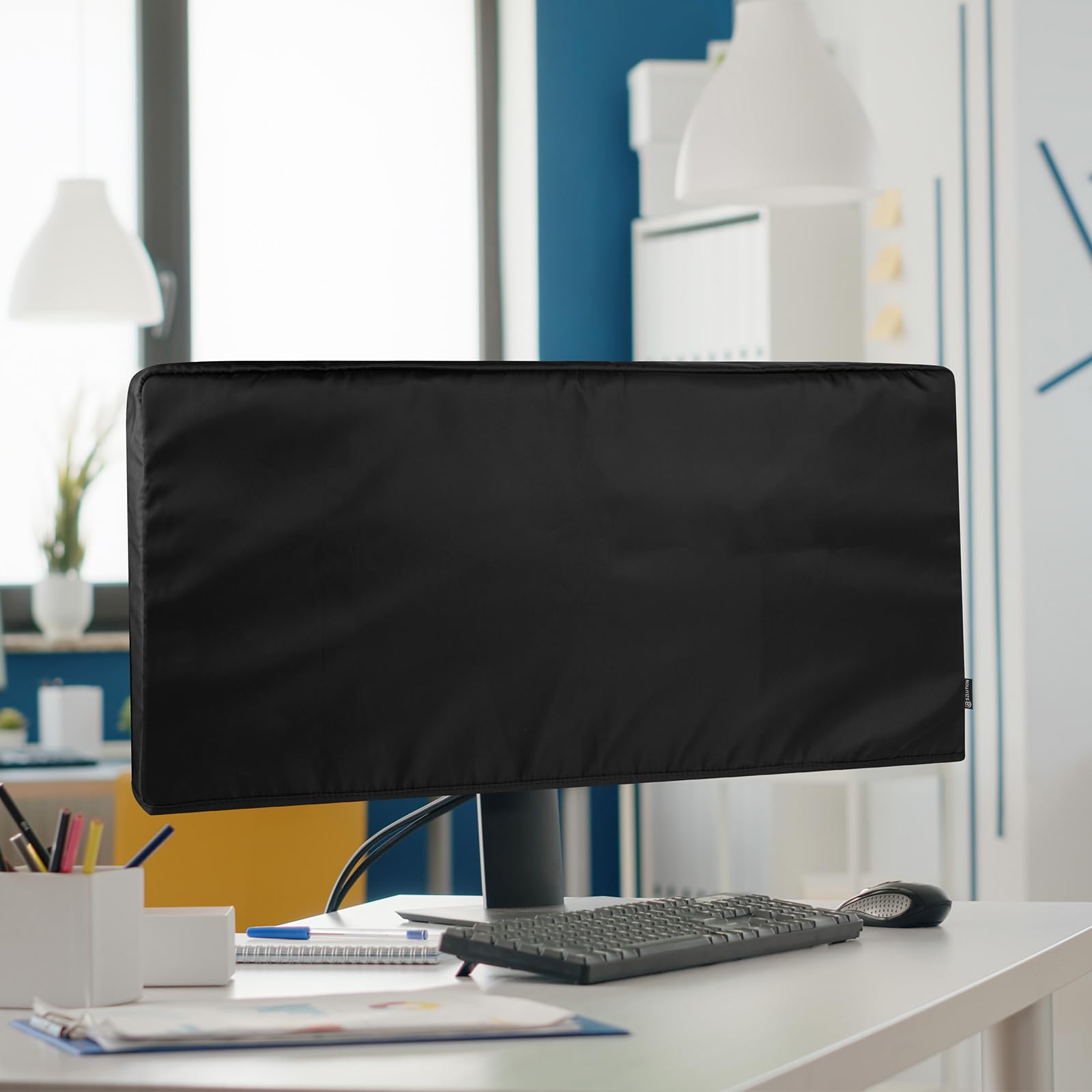 29-30 Inch UltraWide Monitor Dust Cover - Anti-Static PC Screen Protector for 21:9 Curved Displays (Fits Sceptre 30