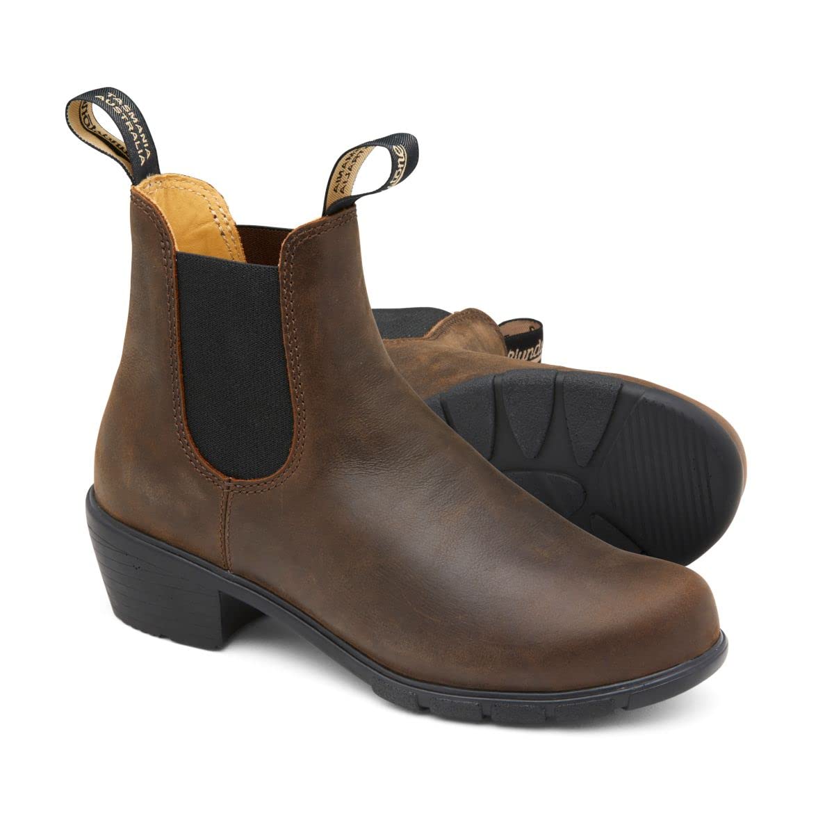 Blundstone Women's Bl1673 Heeled Chelsea Boots - Comfortable & Stylish Ankle Boots for Women Size 5 | Perfect for Work, Casual Outfits & Outdoor Activities