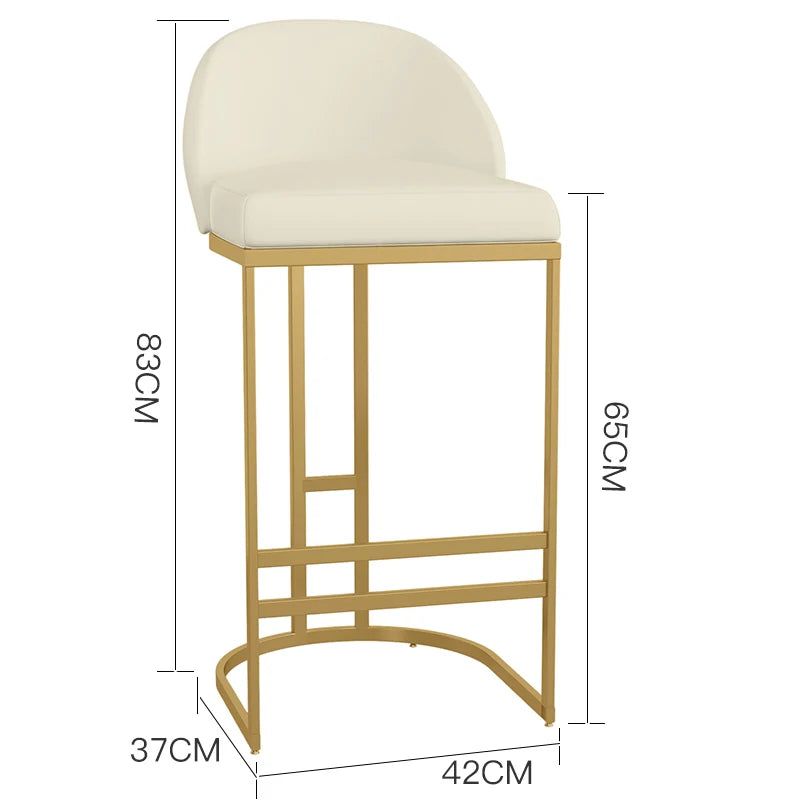 Minimalist Accent Bar Stools for Kitchen Counter - Modern & Stylish Dining Stools for Breakfast Nook, Bar, or Kitchen Island
