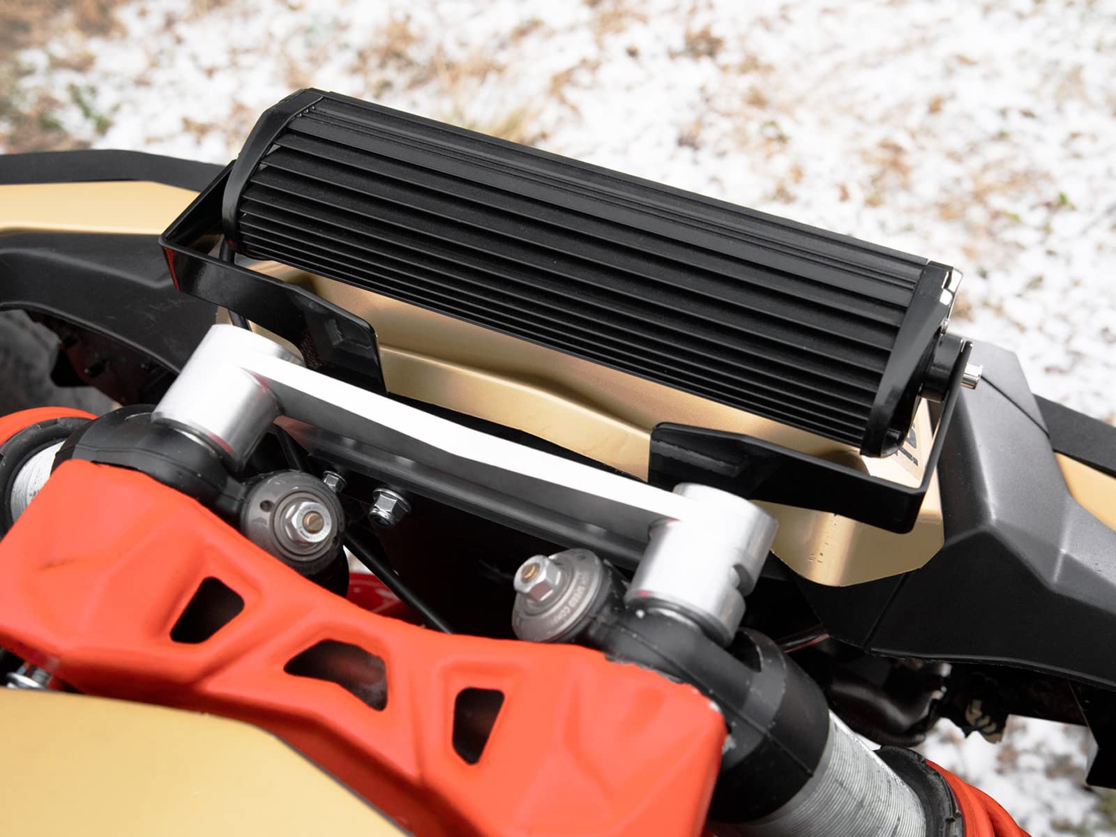 SuperATV Heavy-Duty Shock Tower Light Bar Mount with 12