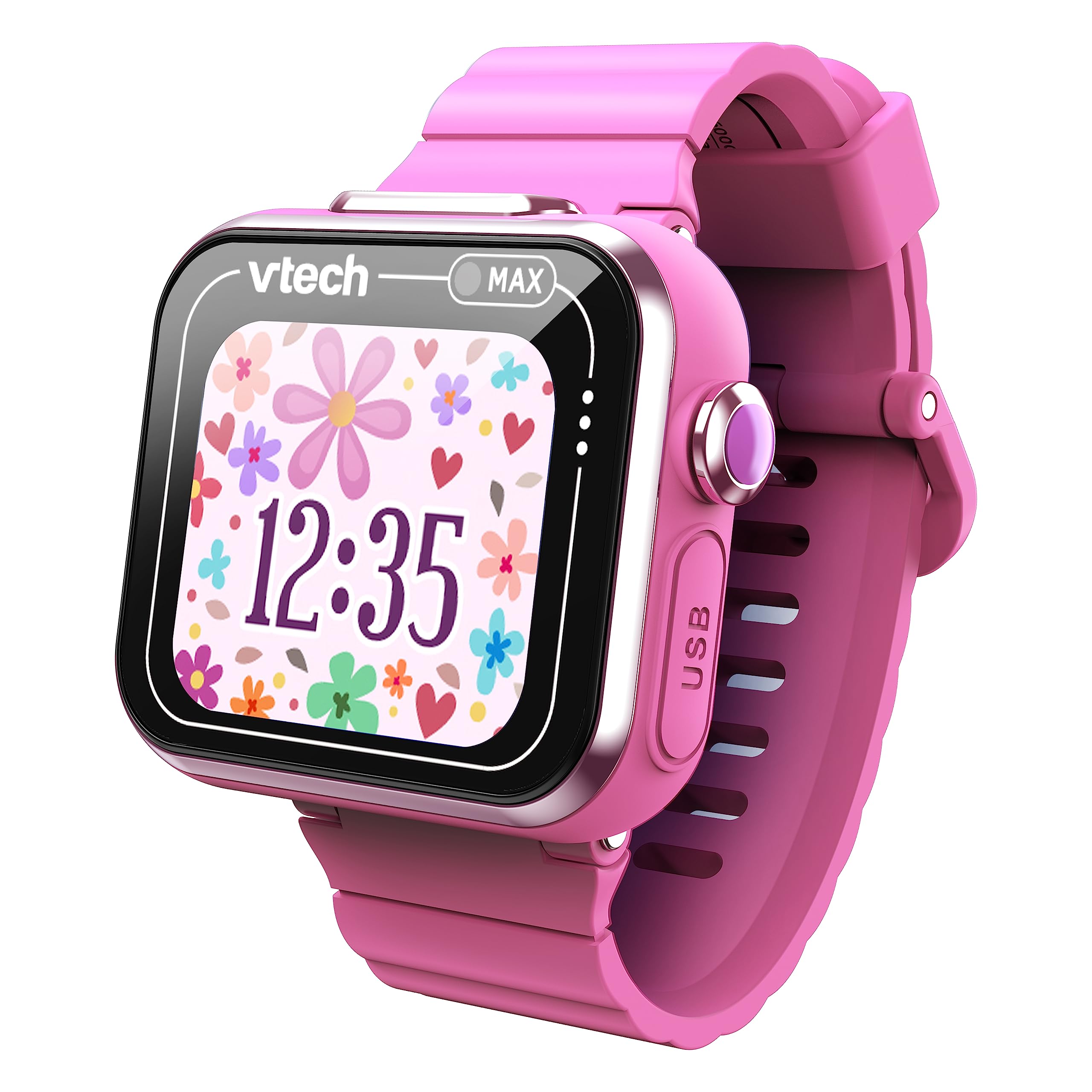 Vtech KidiZoom Smartwatch Max Rose - Kids Smart Watch with Camera, Games & Parental Controls - Perfect for Learning, Play & Outdoor Adventures