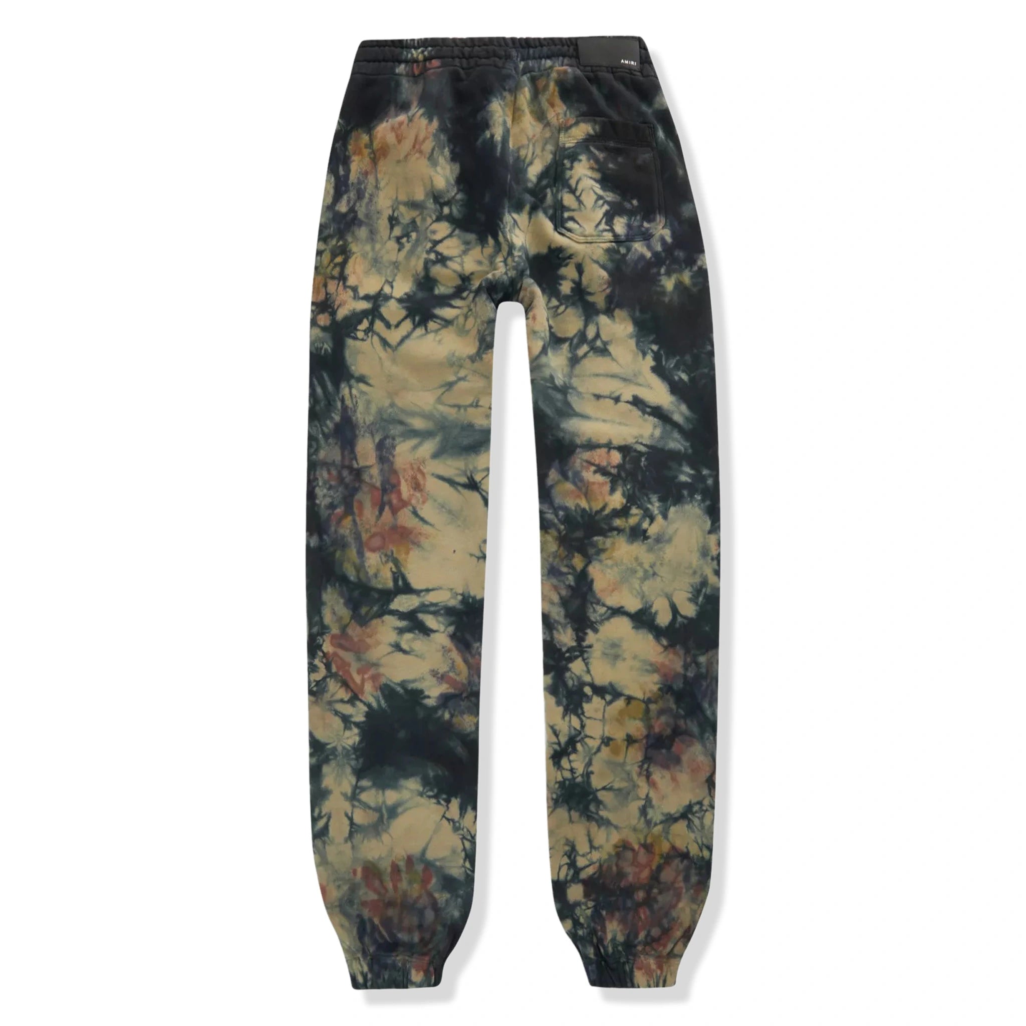 Amiri Kids Bones Tie Dye Green Sweatpants for Boys & Girls - Trendy Streetwear Joggers for Casual Wear, School & Playdates