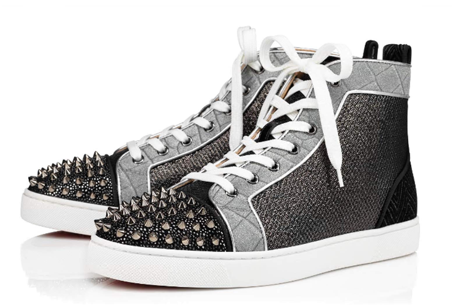 Men's Fashion Christian L Sneakers - High Top Flat Shoes with Rubber Sole for Casual Wear & Street Style