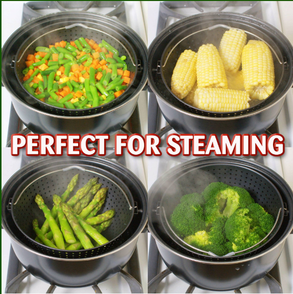 World's Best Non-Stick Cooking Pot - Premium Durable Kitchen Pot for Frying, Boiling & Stewing | Perfect for Home Chefs & Professional Kitchens