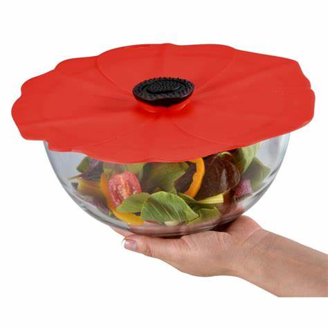 Poppy Lid - Airtight Food Storage Container for Kitchen, Pantry & Meal Prep | BPA-Free Plastic with Secure Locking Lid | Ideal for Cereal, Flour, Snacks & Leftovers