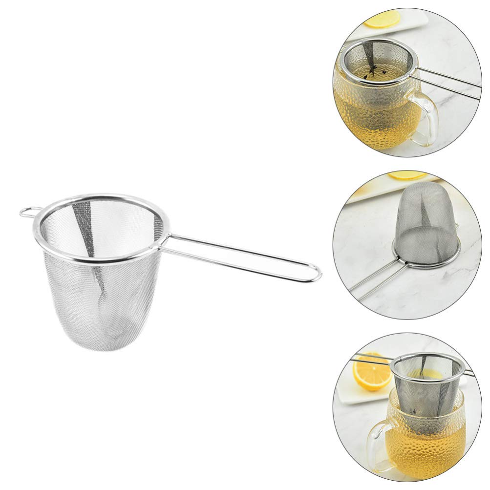 2-Pack Stainless Steel Tea Infuser & Mini Coffee Pot - Portable Reusable Loose Leaf Tea Maker for Home, Office & Travel - Perfect for Brewing Tea, Cold Brew Coffee & Herbal Infusions