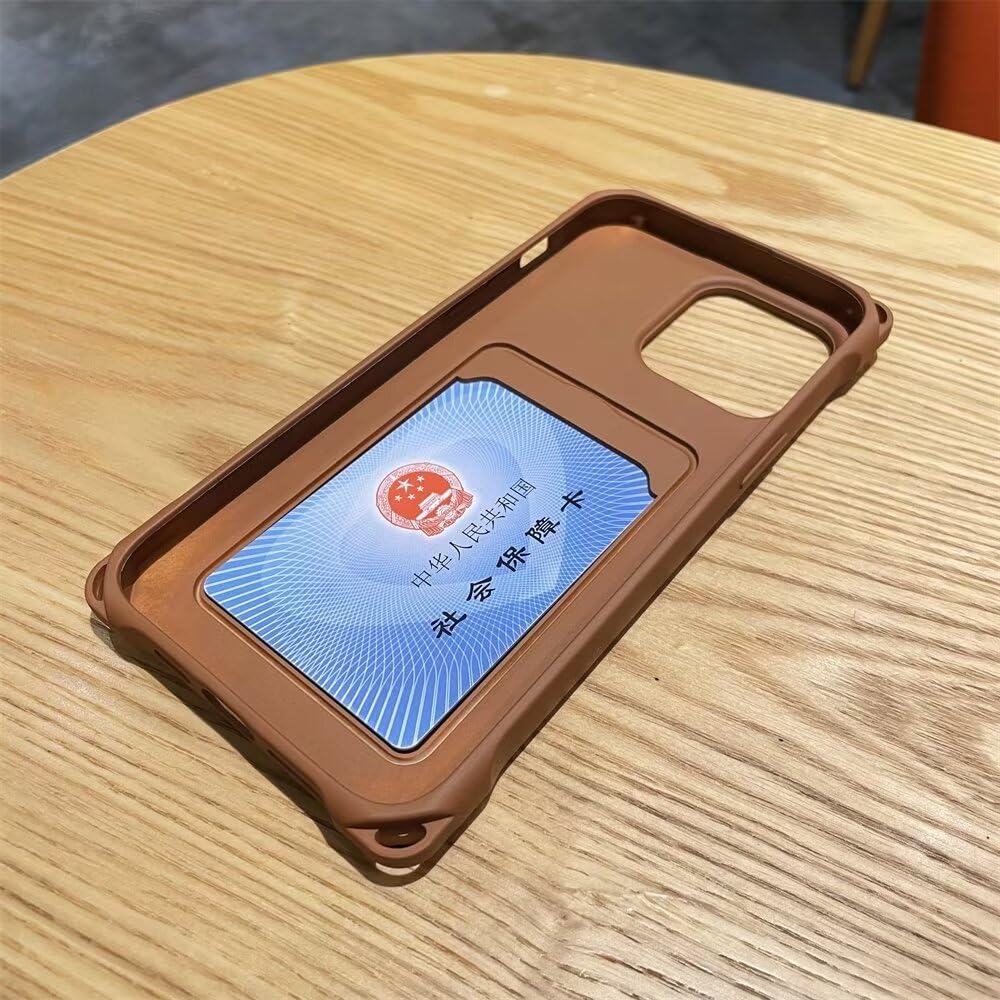 Miagon Crossbody Wallet Phone Case for iPhone 14 Pro Max - Card Holder & Shockproof Protective TPU Soft Case with Adjustable Neck Shoulder Strap for Women & Men - Perfect for Travel, Shopping & Daily Use