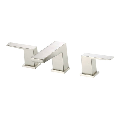 Gerber GD304162BN Mid Town 8-Inch Widespread Bathroom Sink Faucet - Brushed Nickel Finish for Modern Vanity & Powder Room Installation