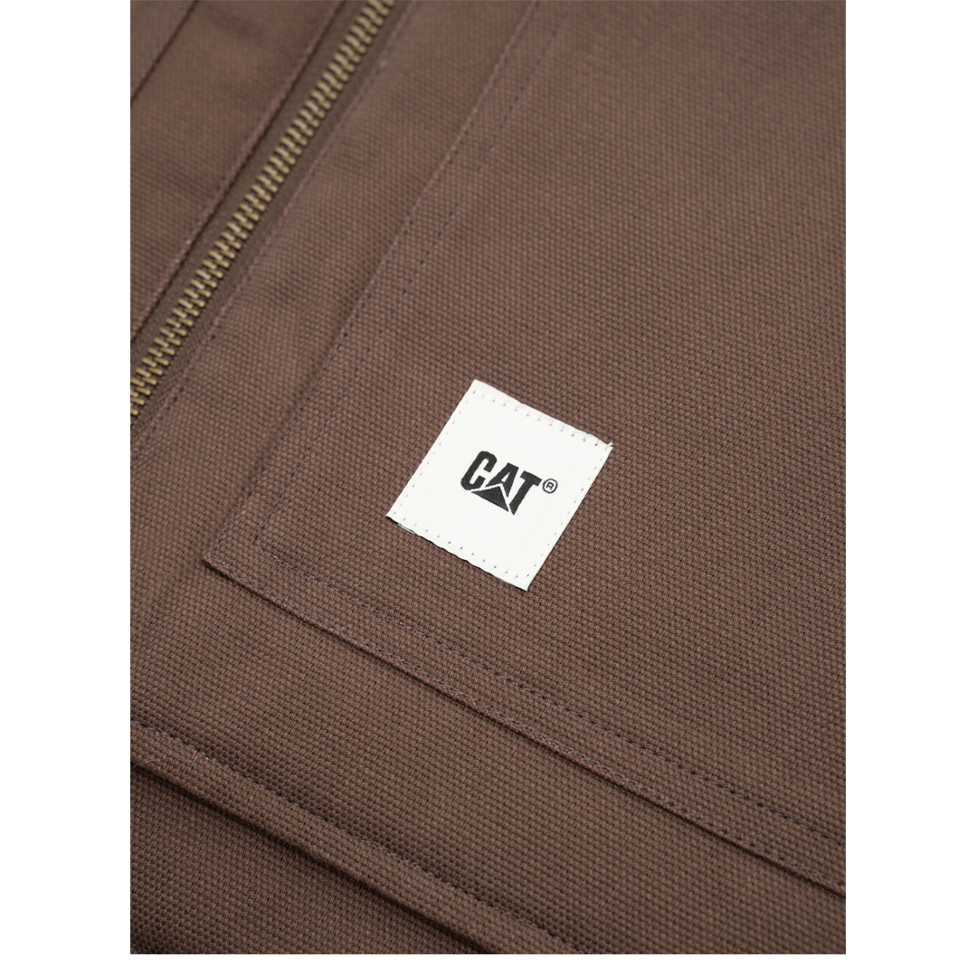 Classic Brown Canvas Vest for Men & Women - Lightweight Outdoor Layering for Hiking, Camping & Casual Wear