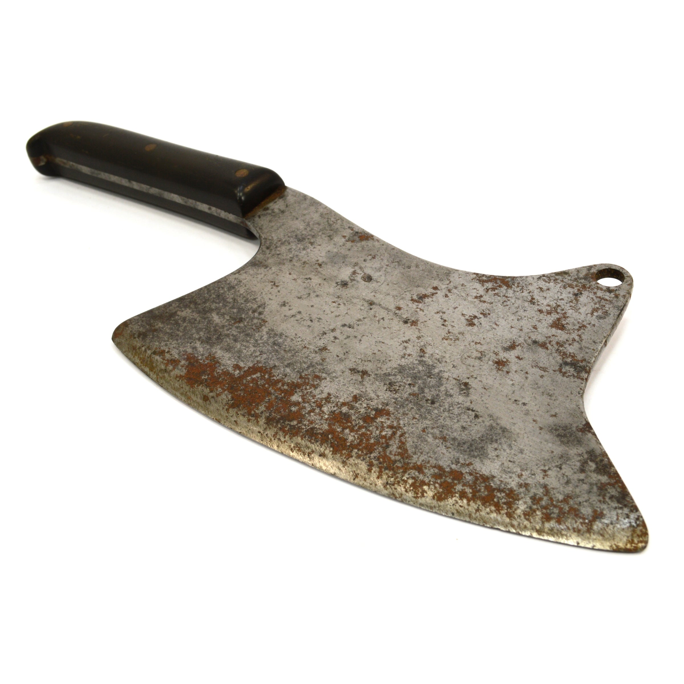 Vintage Italian Butcher Knife - High Carbon Steel Meat Cleaver for Professional Chefs & Home Cooking - Perfect for Chopping, Slicing & Meat Preparation