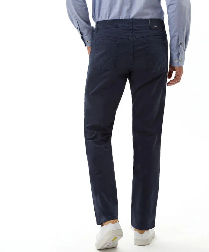 BRAX OCEAN 5-Pocket Stretch Men's Pants - Comfortable Slim Fit Chino Trousers for Casual Wear & Outdoor Activities