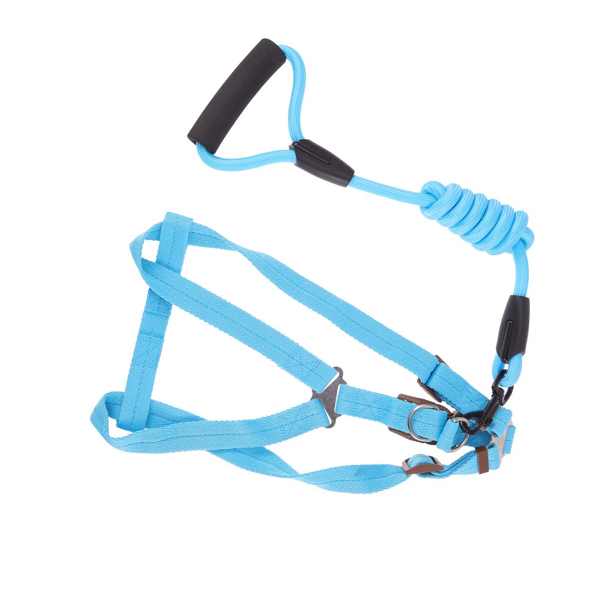 Scicalife Adjustable Dog Harness with Leash - Reflective Pet Vest for Small Medium Large Dogs - Perfect for Walking, Running & Outdoor Adventures