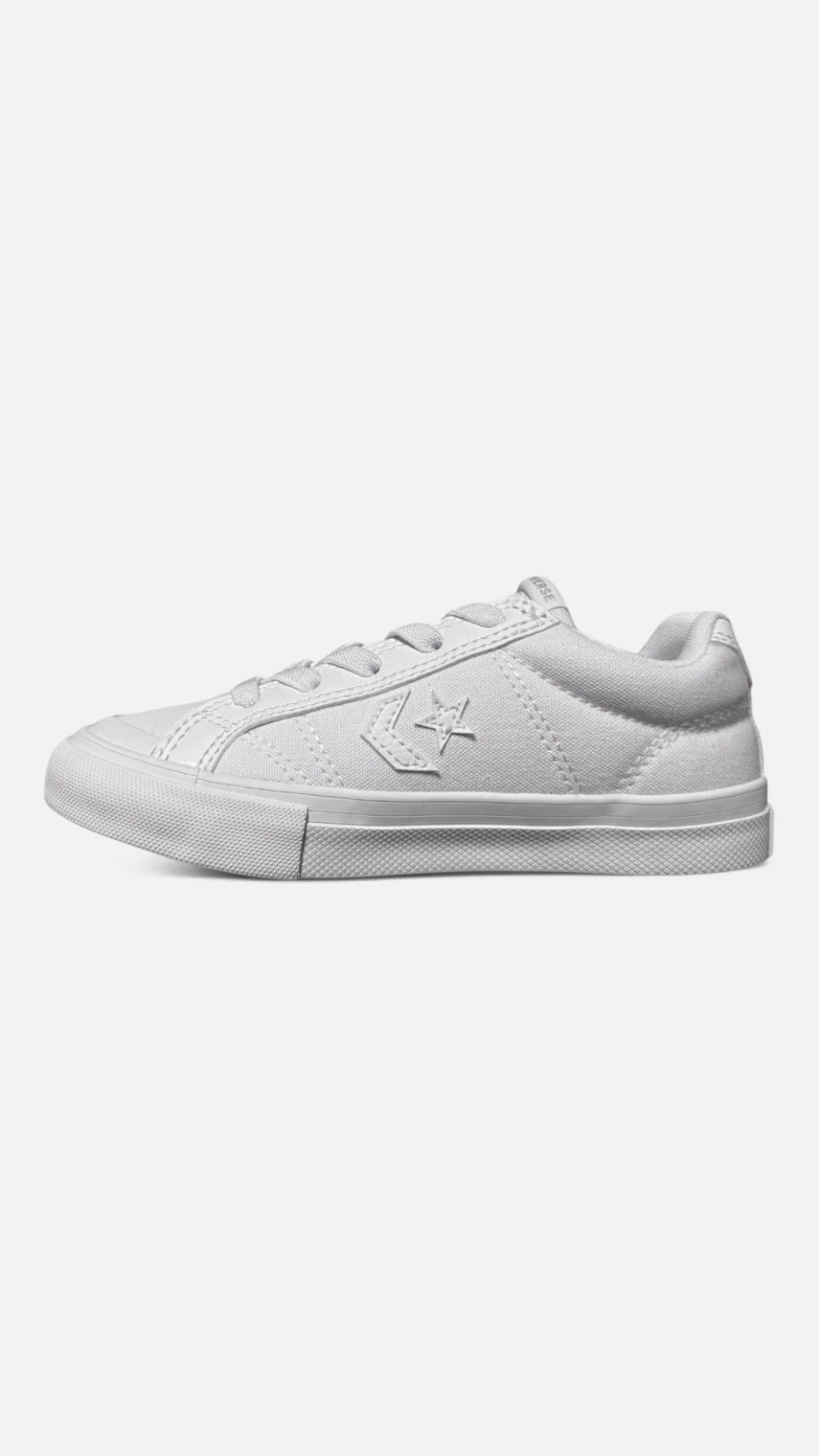 Converse Kids Sport Casual Sneakers - White | Comfortable & Stylish Shoes for Boys & Girls | Perfect for School, Play & Everyday Wear