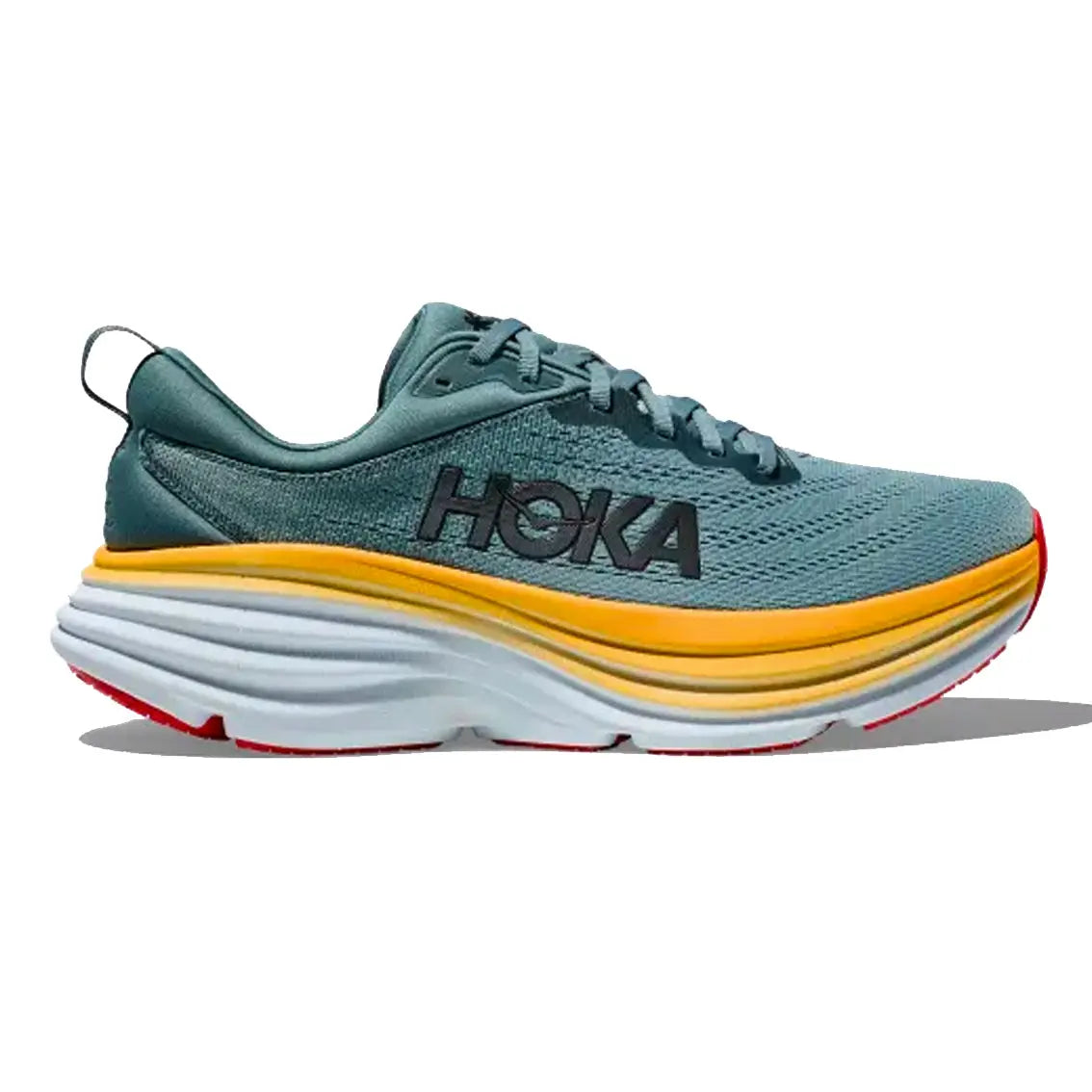 HOKA Bondi 8 Men's Running Shoes - Extra Wide Fit for Maximum Comfort - Perfect for Jogging, Walking & All-Day Wear