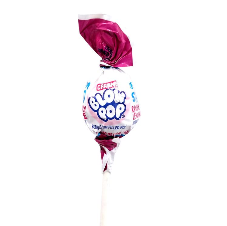 Charms Blow Pop Lemonade Stand Lollipops - 11.7 oz Resealable Bag - Bulk Candy for Parties, Halloween Treats & Fundraisers