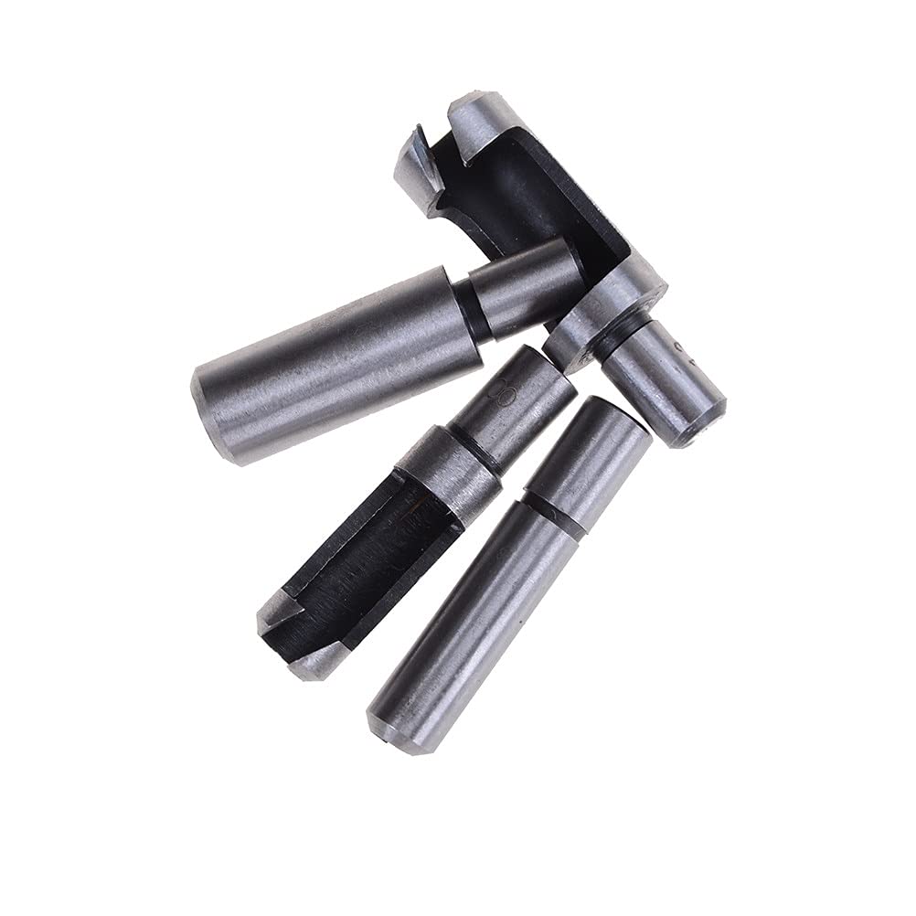 Premium 4-Piece Wood Plug Cutter Drill Bit Set (6mm/8mm/10mm/13mm) - High-Speed Steel Woodworking Power Tool for Flawless Wood Plugs & DIY Projects - Perfect for Cabinet Making, Furniture Repair & Crafting