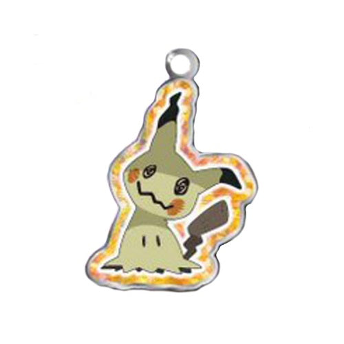 Pokemon Sun and Moon Metal Keychain Set - Takara Tomy 1.5 Inch Collectible Mascot Charms (Vol. 02) - Perfect for Backpacks, Keyrings, and Gift Giving