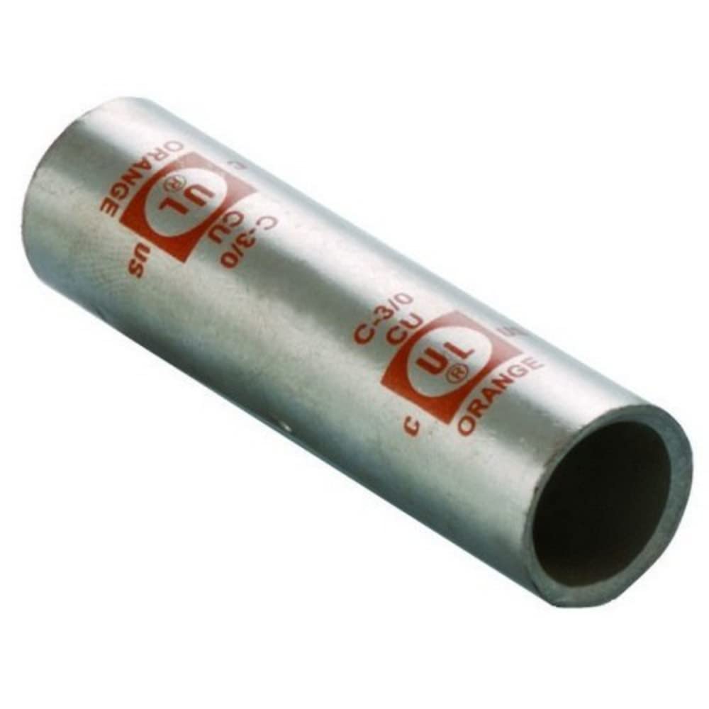 Morris Products 94542 Long Barrel Copper Compression Splice Connector for 1000mcm Wires - Heavy Duty Electrical Wiring for Industrial and Commercial Applications
