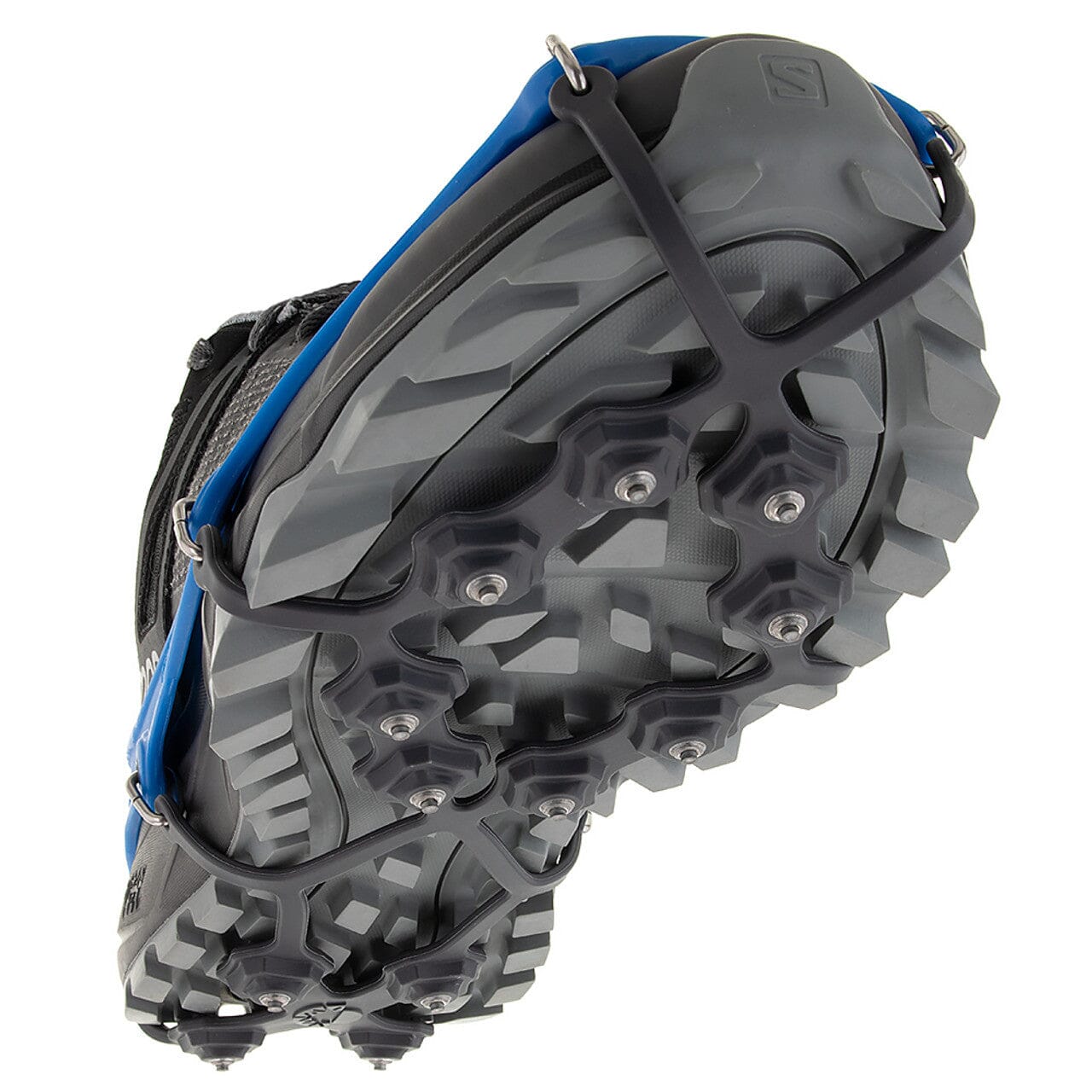 Kahtoola EXOSpikes Large - Traction Cleats for Hiking, Running & Winter Shoes - Perfect for Ice, Snow & Slippery Terrain