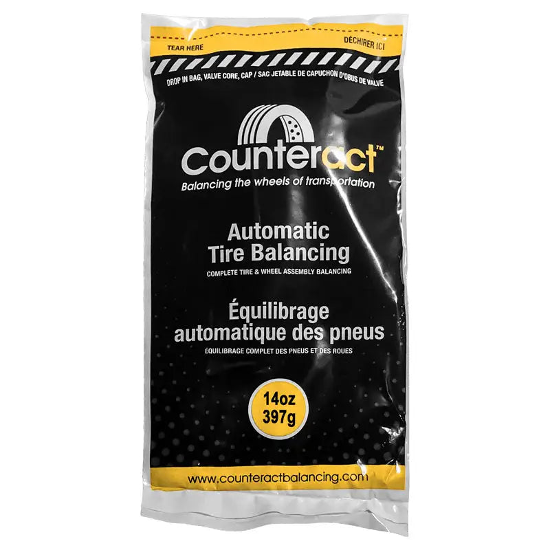 Counteract Tire Balancing Beads (1 Bag) - Eliminate Wheel Vibration for Smoother Ride on Trucks, SUVs & Off-Road Vehicles