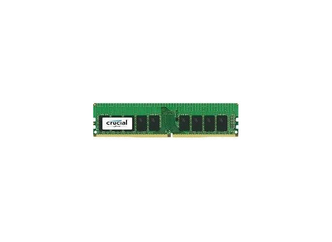 Crucial 16GB DDR4 2400MHz PC4-19200 ECC Unbuffered Memory - CL17 288-Pin DIMM for Servers & Workstations | High Performance RAM for Data Processing & Professional Computing