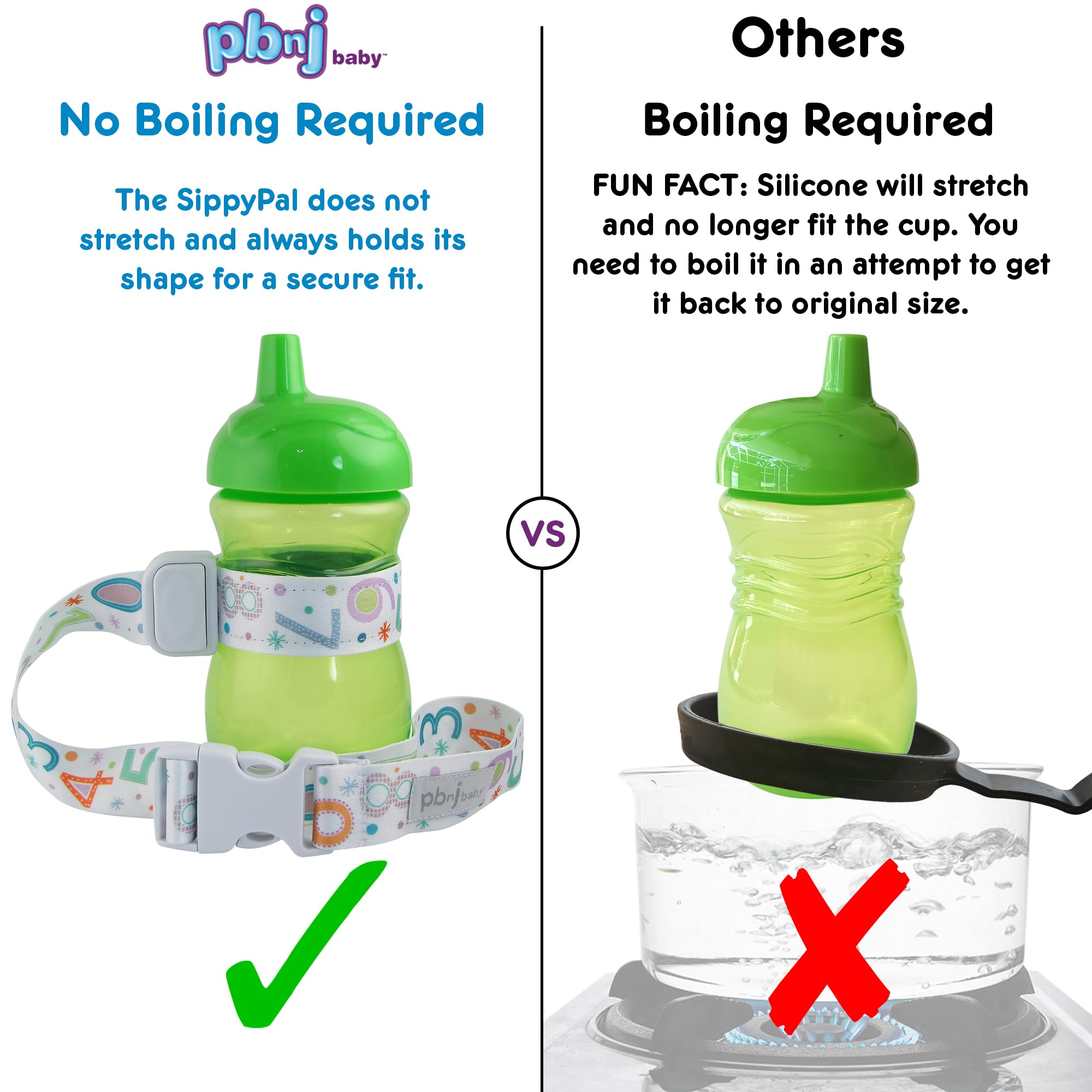 SippyPal Sippy Cup Holder Strap Leash Tether - 2 Pack Green Paisley Baby Bottle Holder for Stroller, High Chair & Car Seat - Hands-Free Feeding Solution for Toddlers On-The-Go