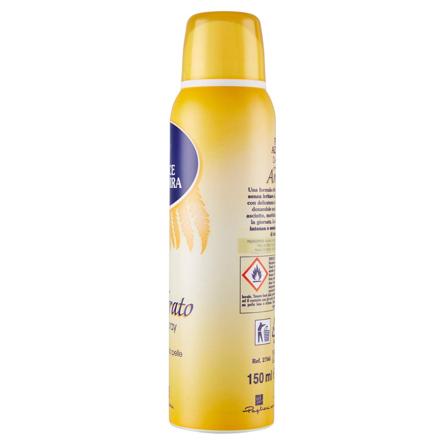 Blue Fern Deodorant Spray with Amber Scent - 150ml | Long-Lasting Fragrance for Women & Men | Perfect for Gym, Work & Daily Freshness
