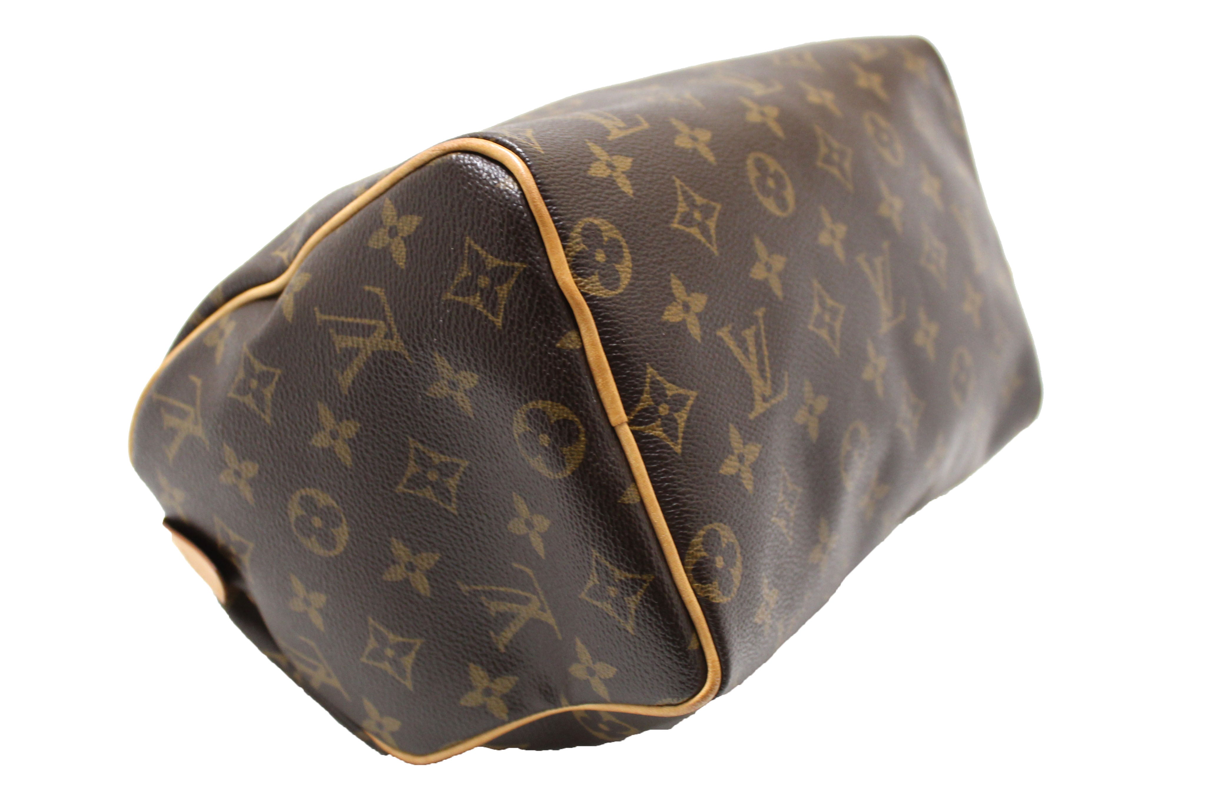 Authentic Louis Vuitton Speedy 25 Handbag - Classic Monogram Canvas Crossbody Purse for Women | Perfect for Work, Travel & Everyday Luxury Accessory
