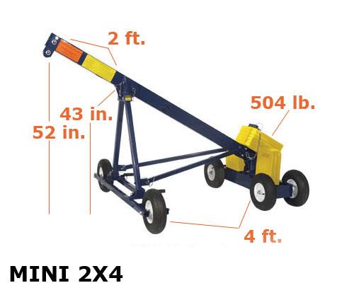 MIO Roof Riggers Mini 2x4 - Heavy Duty Aluminum Roof Rack Cross Bars for Pickup Trucks & SUVs | Perfect for Camping Gear, Kayaks & Outdoor Adventures